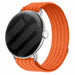 Google Pixel Watch 4 - 45mm Ultra Thin Nylon Strap (Orange)
