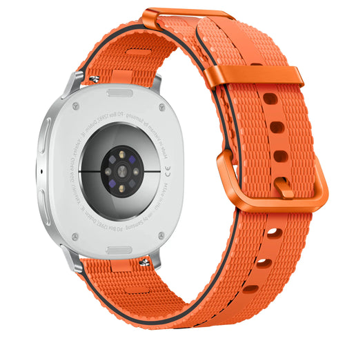 Samsung Galaxy Watch 8 - 40mm Silicone Active Strap (Orange)