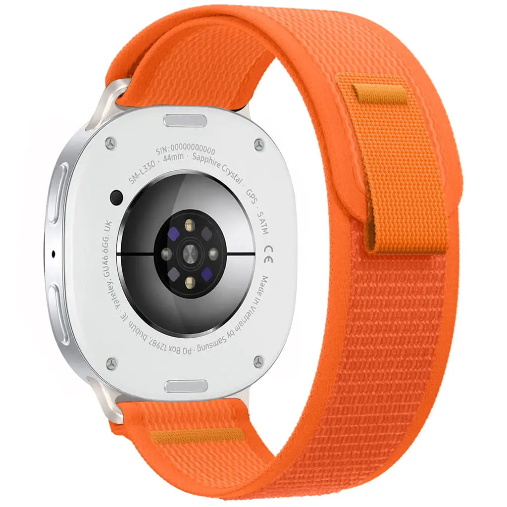 Samsung Galaxy Watch 8 - 40mm trail nylon band (oranje)