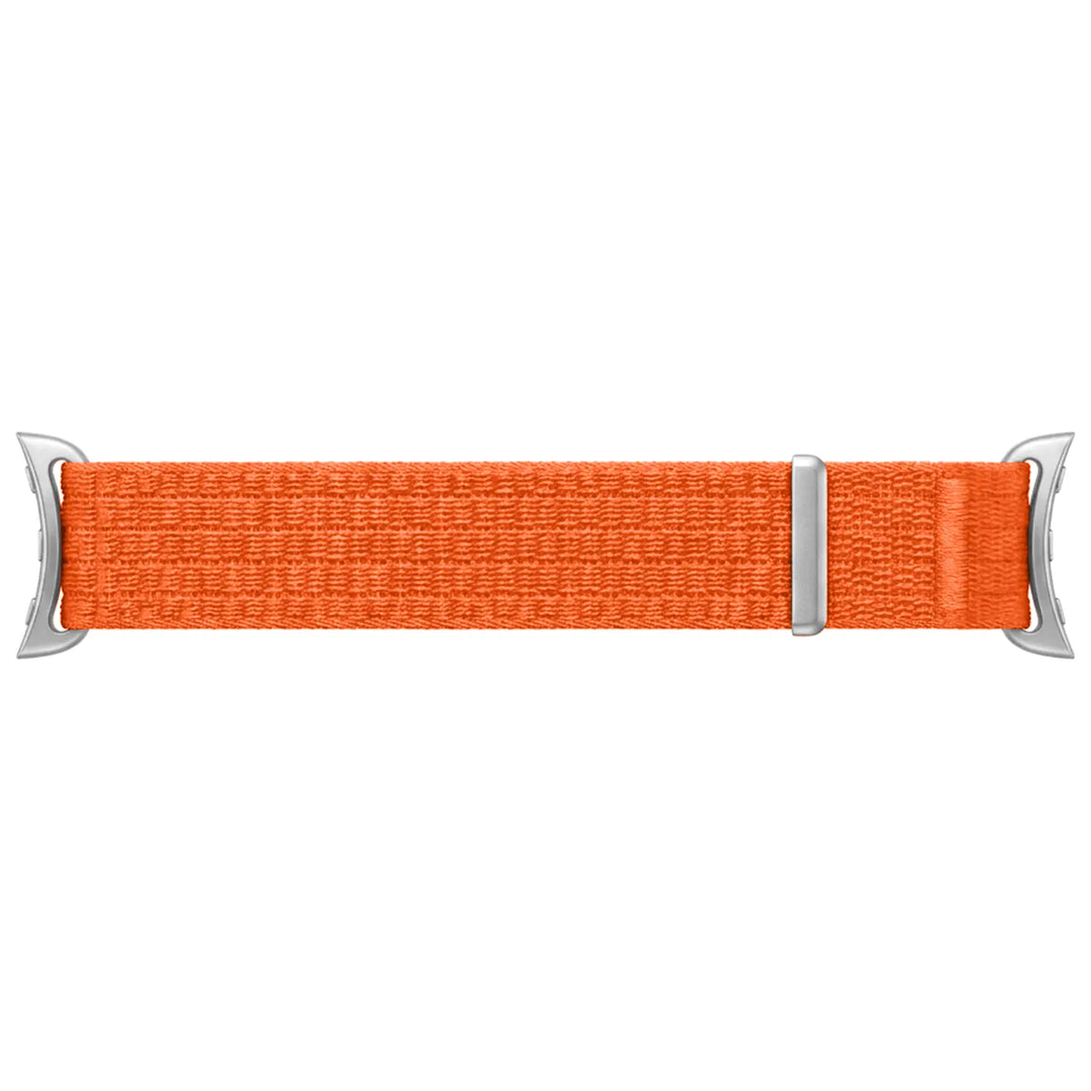 Google Pixel Watch 5 - 45mm ultradunne nylon band (oranje)