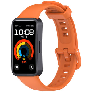 Huawei Band 9 classic siliconen bandje (oranje)