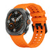 Samsung Galaxy Watch Ultra 2 Silicone Strap (Orange)