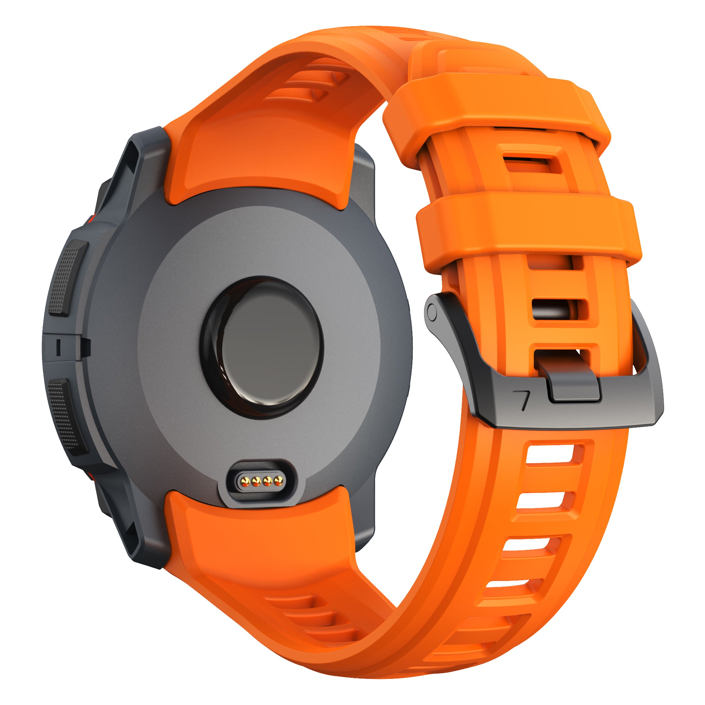 Garmin Instinct 3 - 50mm silicone band 'perfect fit' (oranje)