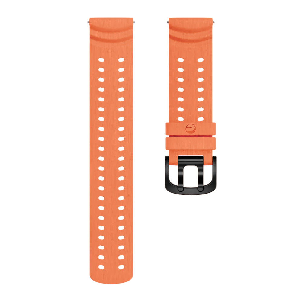 Polar Vantage M Silicone Grain Strap (Orange)