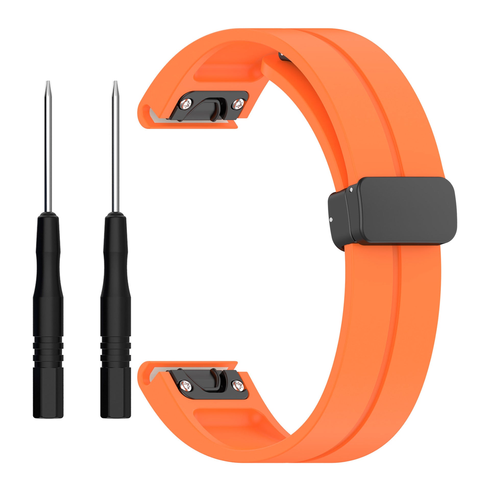 Amazfit T-Rex Ultra 2 D-Buckle Silicone Strap (Orange)
