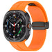 Samsung Galaxy Watch Ultra sport band met D-buckle (oranje)