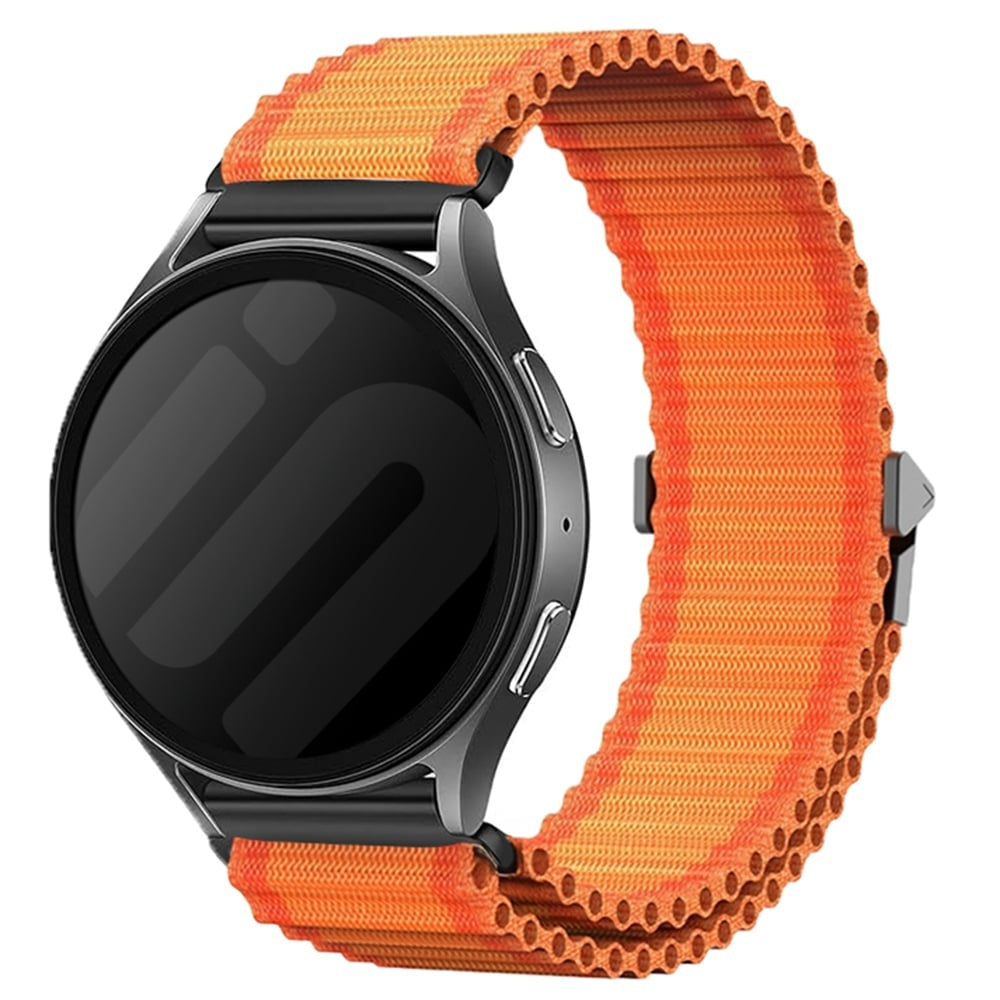 Samsung Galaxy Watch 3 45mm Outdoor Nylon Strap (Orange)