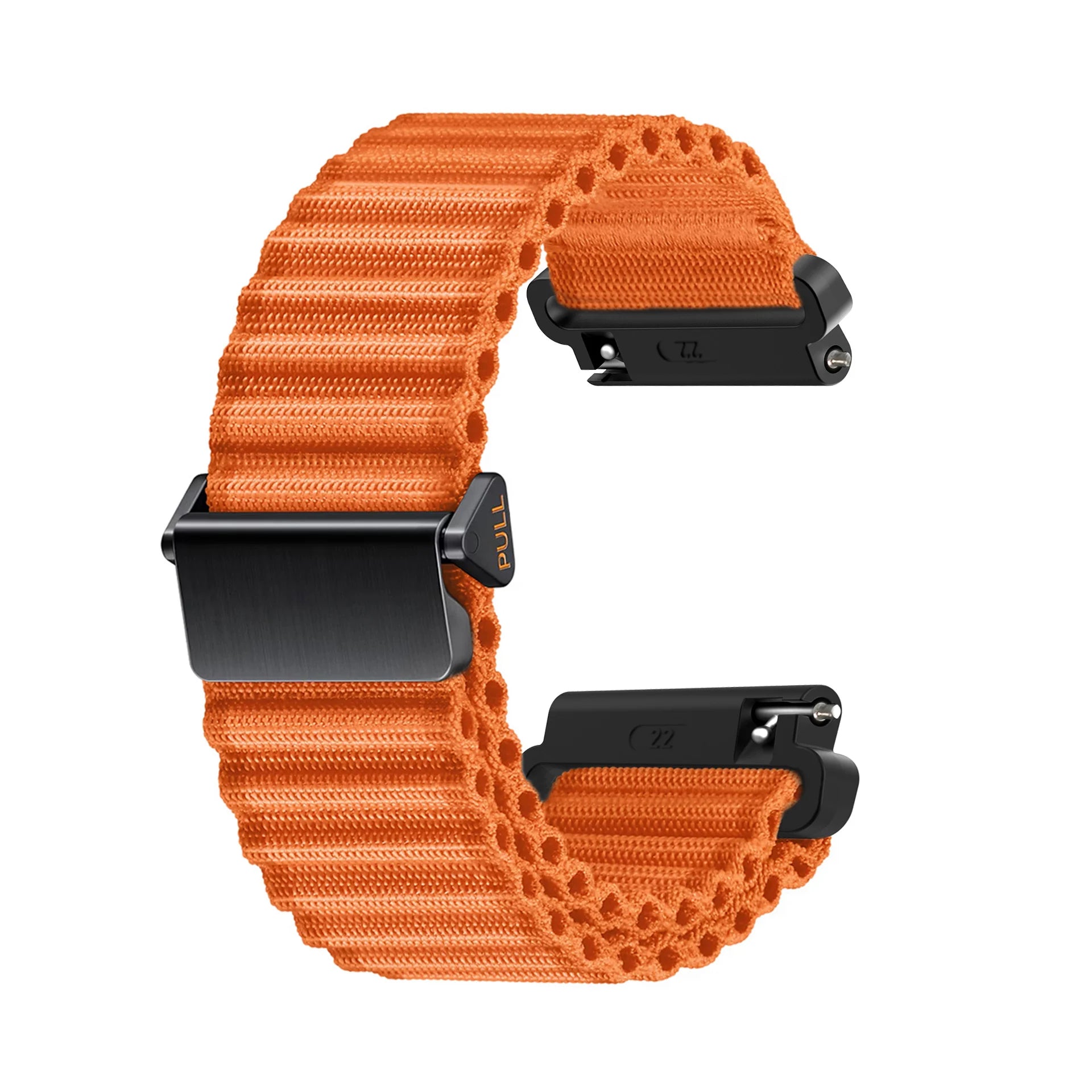 Huawei Watch GT 5 - 46mm outdoor nylon bandje (oranje)