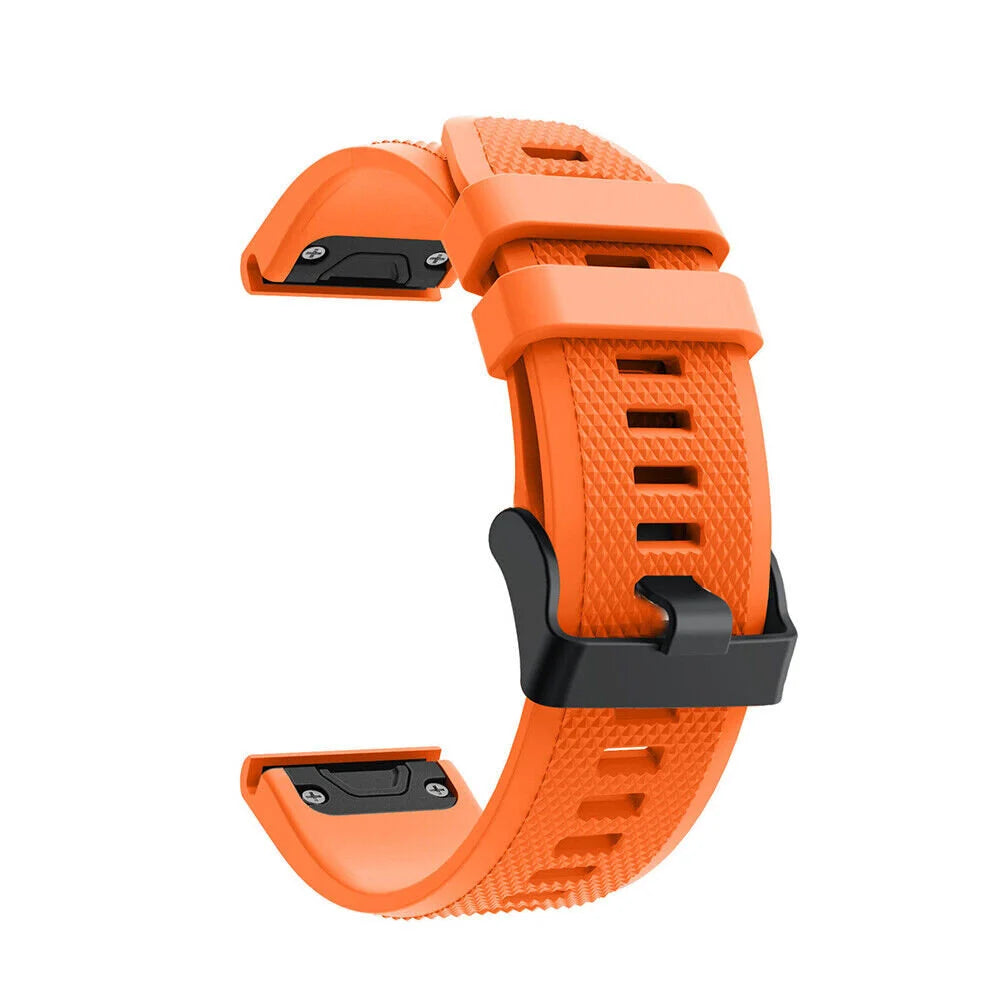 Garmin Tactix 8 - 47mm siliconen bandje (oranje)