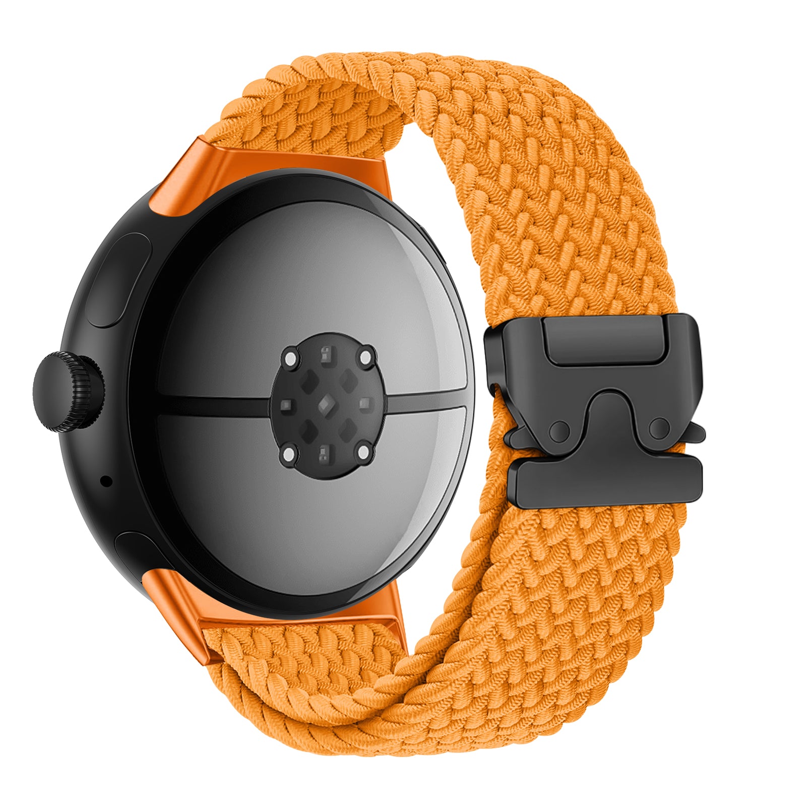 Google Pixel Watch 3 - 45mm gevlochten band met P-buckle (oranje)
