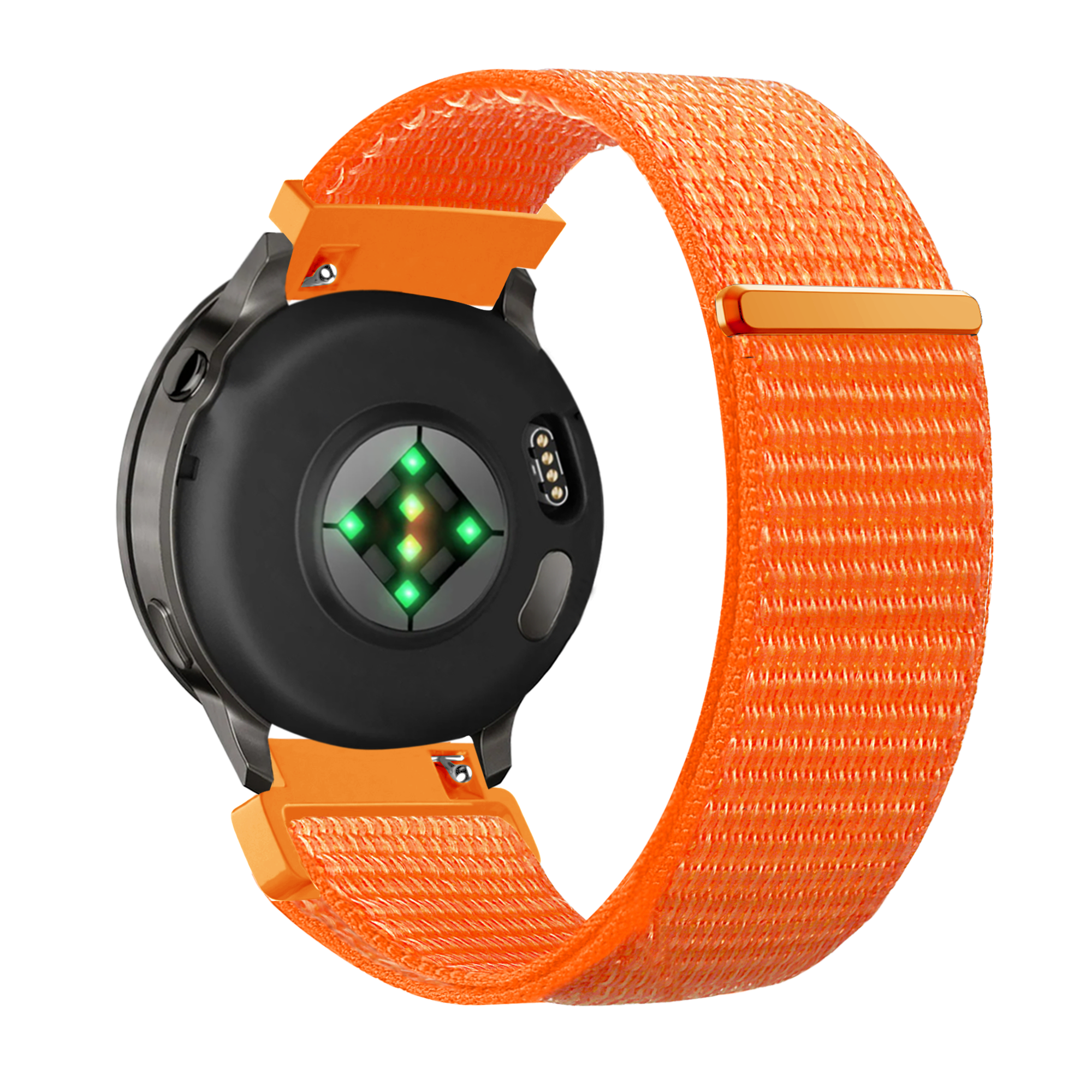 Bandz Garmin Venu 2 nylon loop band (oranje)