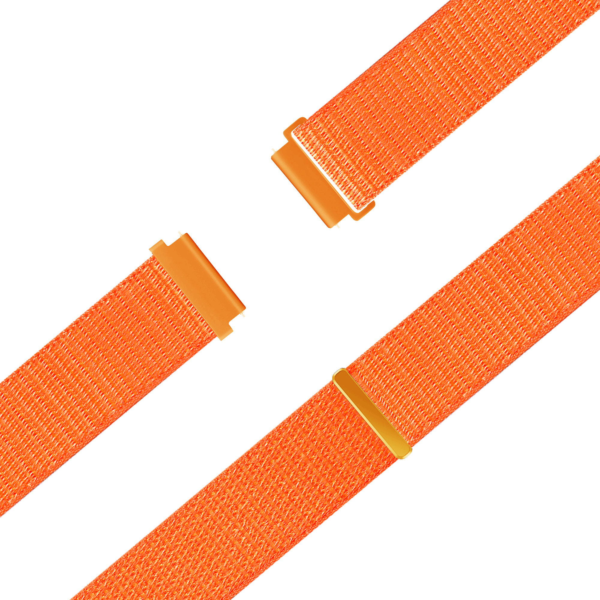 Bandz Garmin Venu 2 nylon loop band (oranje)