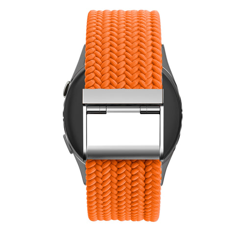 Bandz Garmin Venu 2 Woven Nylon Strap (Orange)