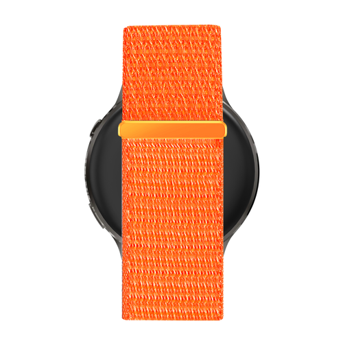 Bandz Garmin Vivoactive 6 Nylon Loop Strap (Orange)