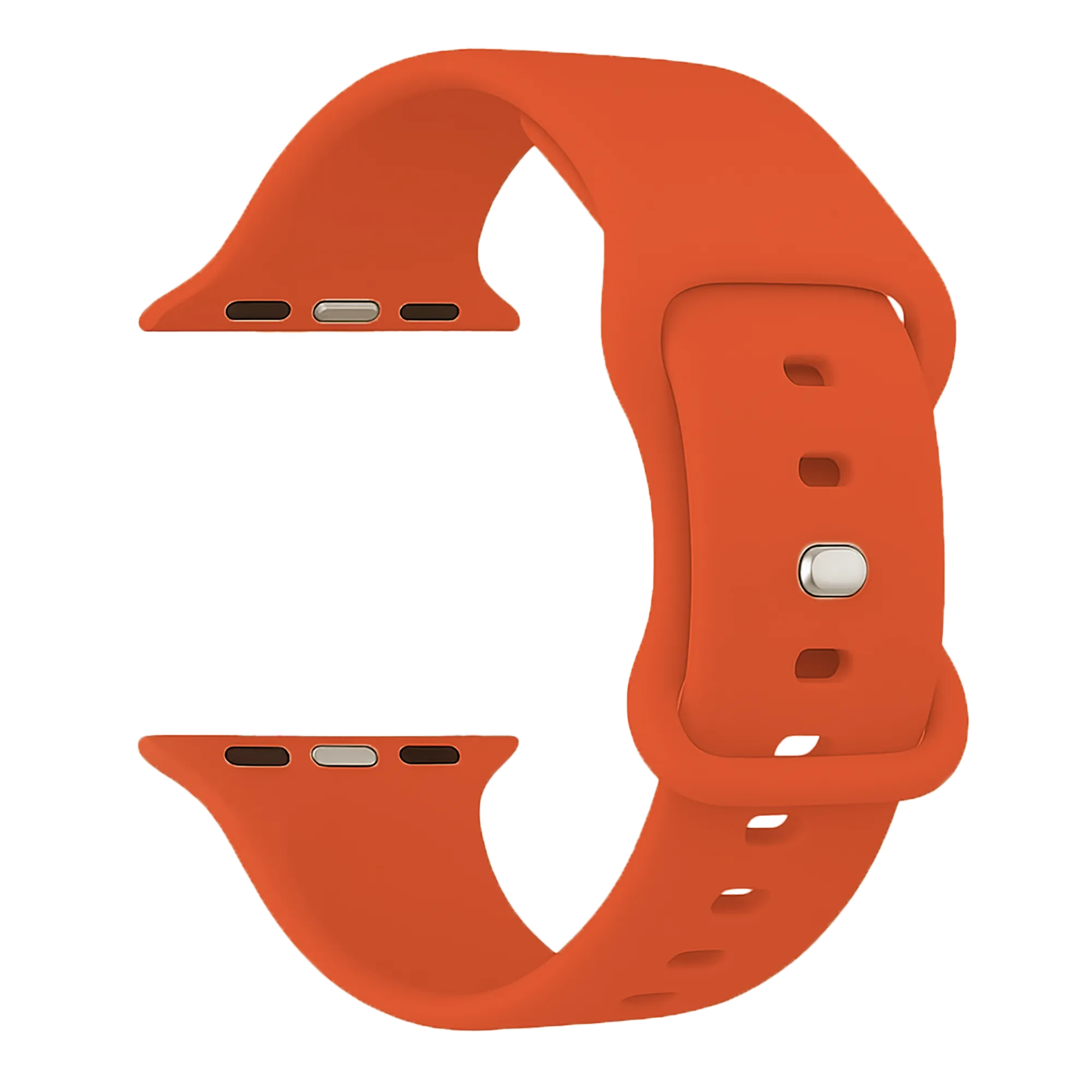 Apple Watch siliconen bandje (oranje)