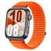 Huawei Watch Fit 3 nylon wave bandje (oranje)