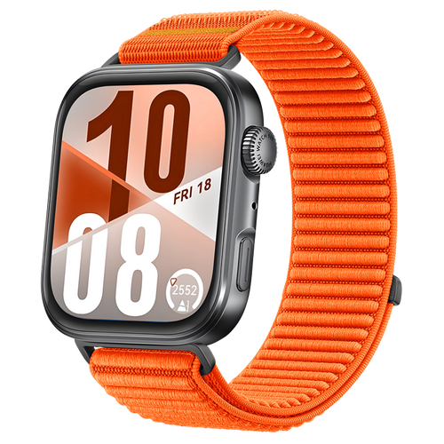 Huawei Watch Fit 5 Pro Wave Nylon Strap (Orange)