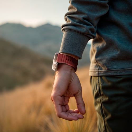 Garmin Epix Pro (Gen 2) 51mm Outdoor Silicone Strap (Red)