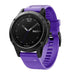 Garmin Fenix 8 - 47mm siliconen bandje (paars)