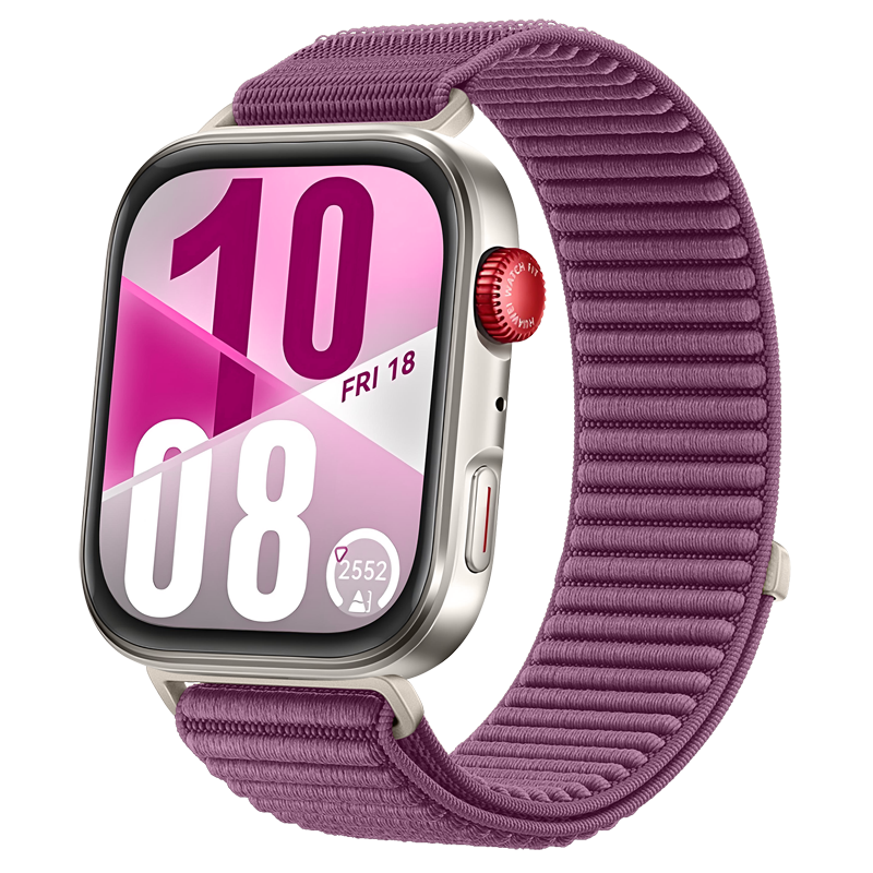 Huawei Watch Fit 4 Nylon Wave Strap (Purple)