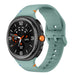 Samsung Galaxy Watch 8 - 40mm siliconen bandje (dennengroen)