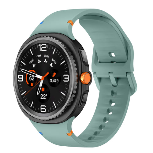 Samsung Galaxy Watch 8 Classic siliconen bandje (dennengroen)