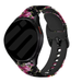 Pink Flower Samsung Galaxy Watch 6 Classic 47mm Strap