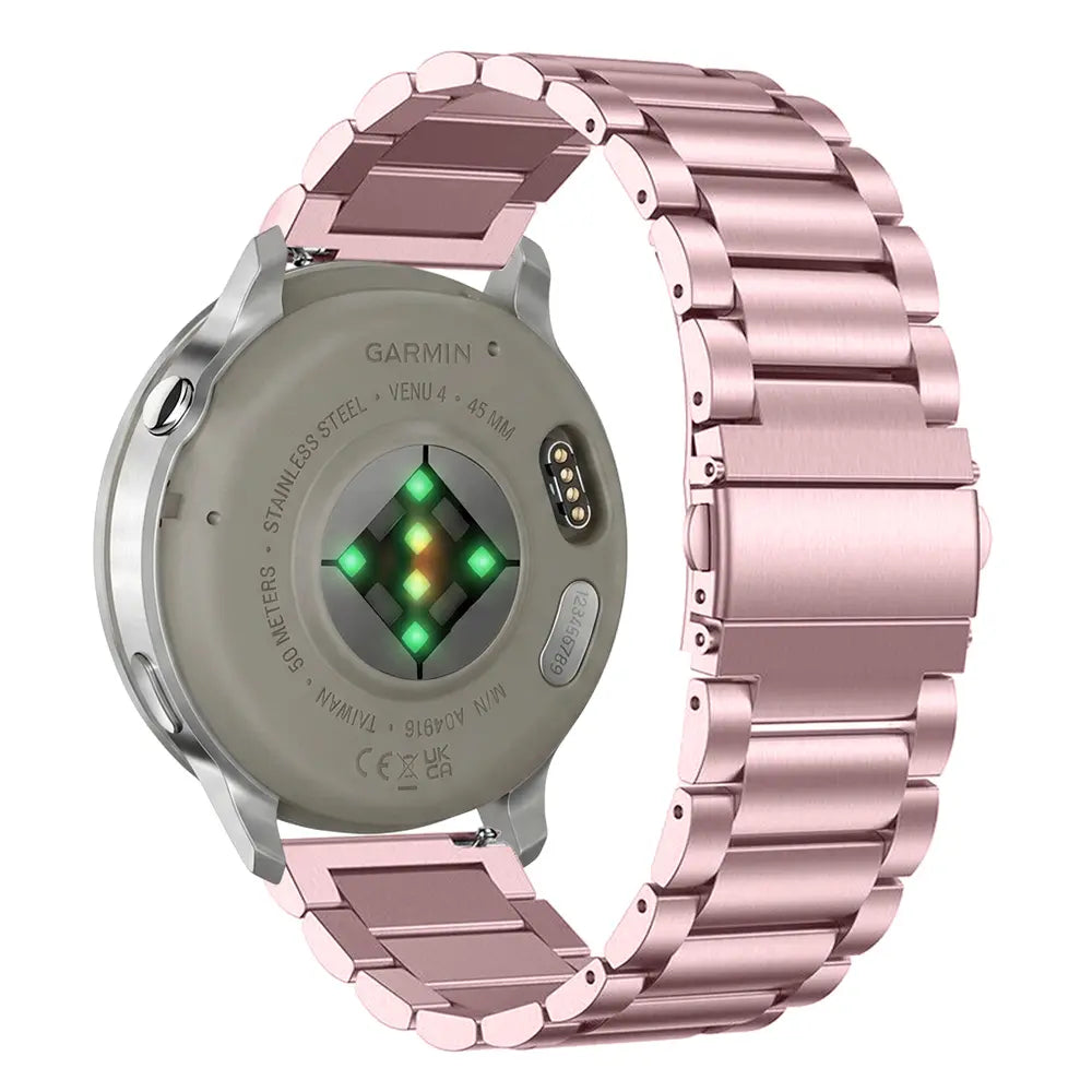 Garmin Forerunner 170 stalen band (roze)