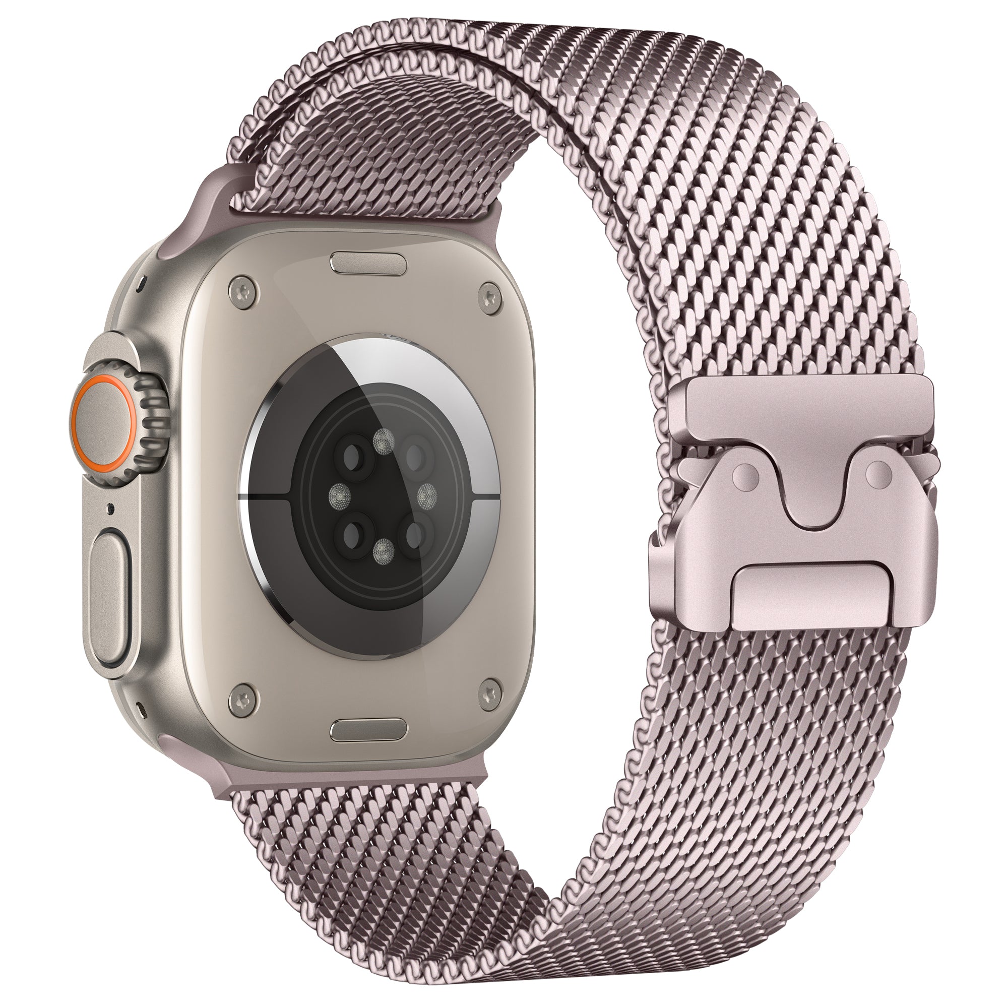 Apple Watch Modern Milanese band (roze)
