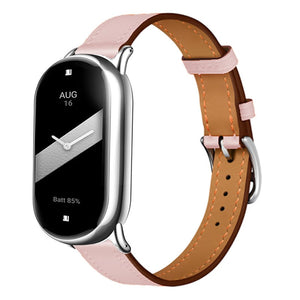 Xiaomi Smart Band 10 leren bandje (roze)