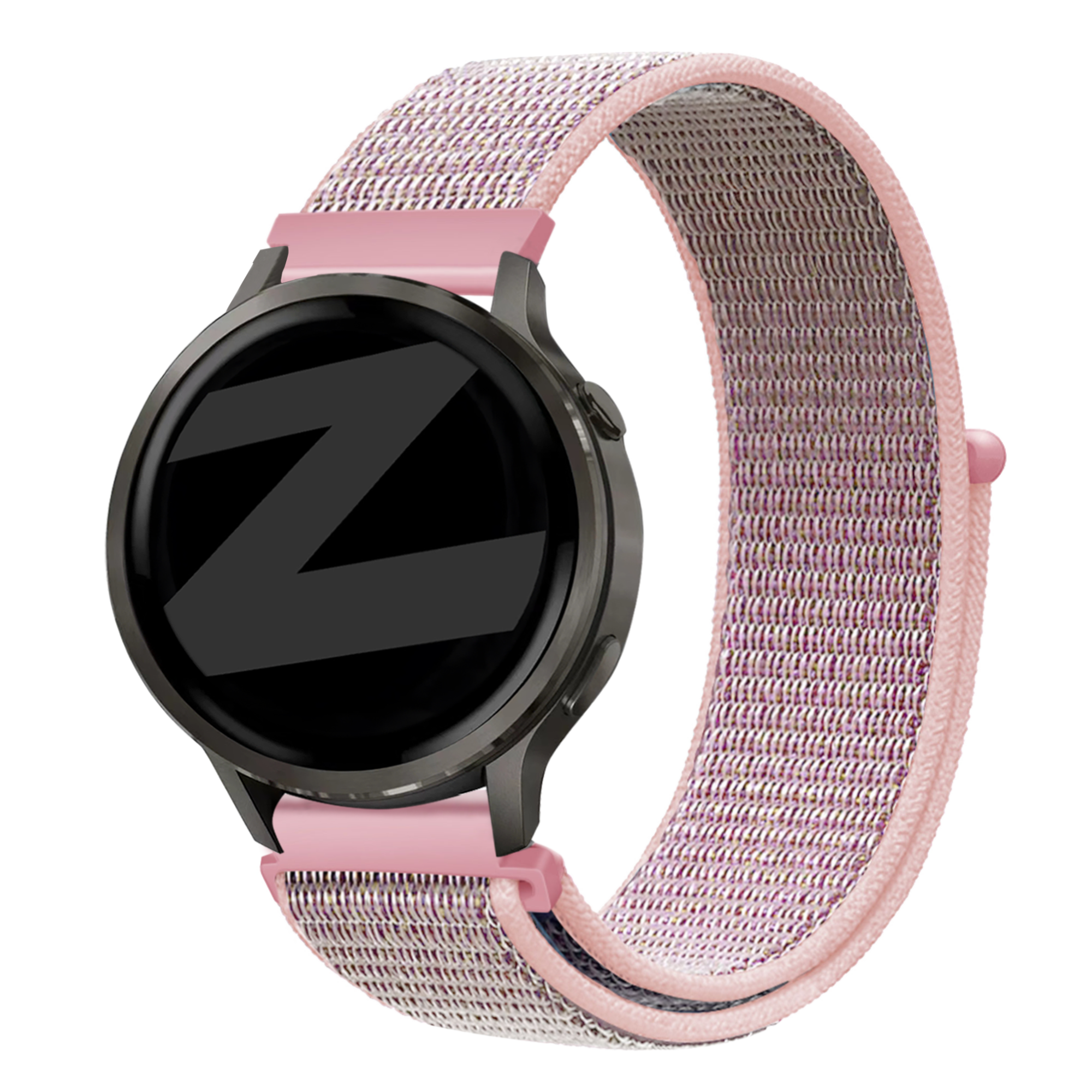 Bandz Garmin Forerunner 70 Nylon Loop Strap (Pink)
