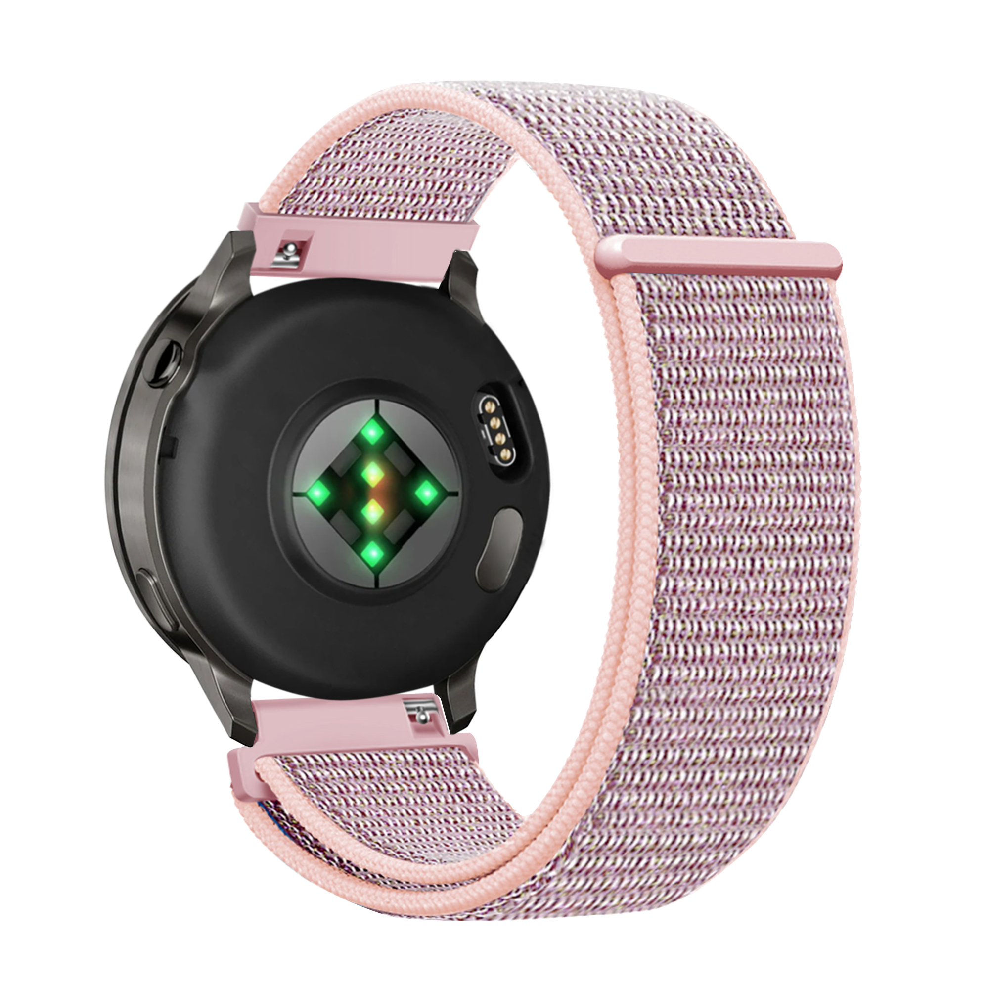 Bandz Garmin Forerunner 70 Nylon Loop Strap (Pink)