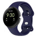 Google Pixel Watch 3 - 45mm Classic siliconen bandje (donkerblauw)