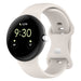 Google Pixel Watch 3 - 45mm Classic siliconen bandje (zand wit)