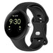 Google Pixel Watch 3 - 45mm Classic siliconen bandje (zwart) 