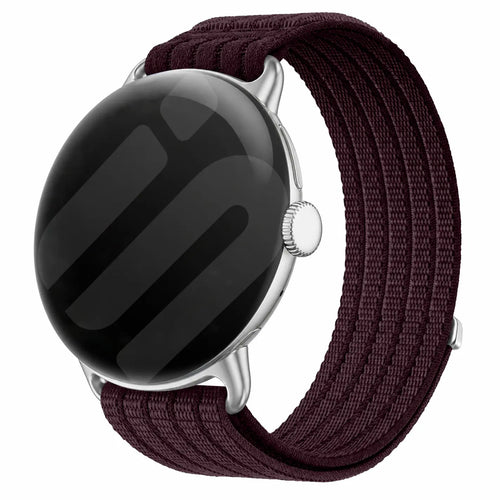 Google Pixel Watch 5 - 41mm Ultra Thin Nylon Strap (Plum)