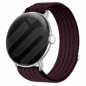 Google Pixel Watch 4 - 41mm Ultra Thin Nylon Strap (Plum)