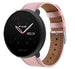 Polar Ignite 3 leren bandje (roze)