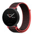 Polar Ignite 2 nylon band (zwart/koraal)