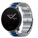 Polar Ignite 2 stalen band (zilver/blauw)