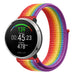 Polar Ignite Nylon Strap (Rainbow)