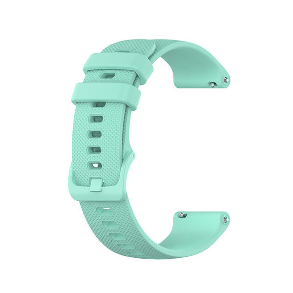 Luxe siliconen horlogeband 20mm - universeel - aqua