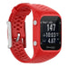 Polar M400 / M430 siliconen bandje (rood)