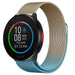 Polar Pacer Milanese band (blauw/goud)