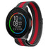 Polar Pacer Milanese band (zwart/rood)