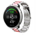 Polar Unite stalen band (zilver/roze)