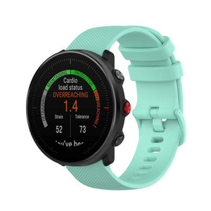 Polar Vantage M3 luxe siliconen bandje (aqua)