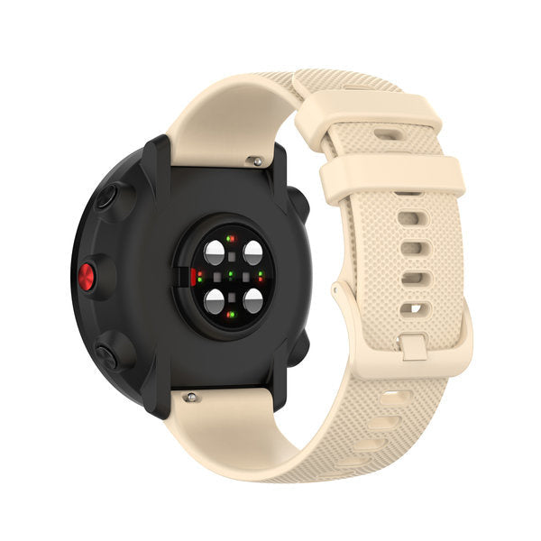 Suunto Run luxe siliconen bandje (beige)