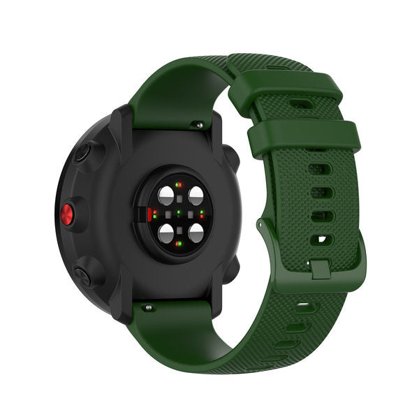 Suunto 9 Peak Pro Premium Silicone Strap (Dark Green)