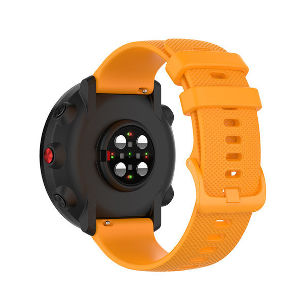Amazfit GTR 4 luxe siliconen bandje (oranje)